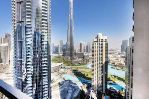 Elegant 4BR, Stunning Burj Khalifa Views Act one 3001